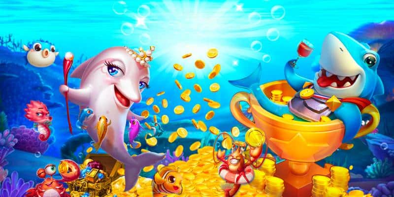 Giao diện game bắn cá cực đẹp tại Hi88