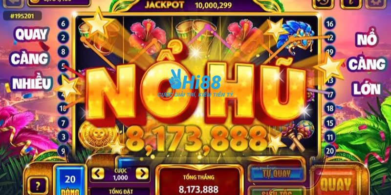 Tìm hiểu chi tiết về cách chơi game slots nổ hũ