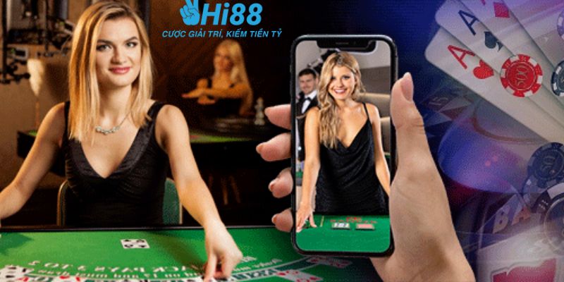 Hướng dẫn chơi Live blackjack games với người chia bài thật