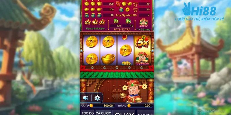 Hướng dẫn cách tham gia quay thưởng Jackpot thần tài vàng 777